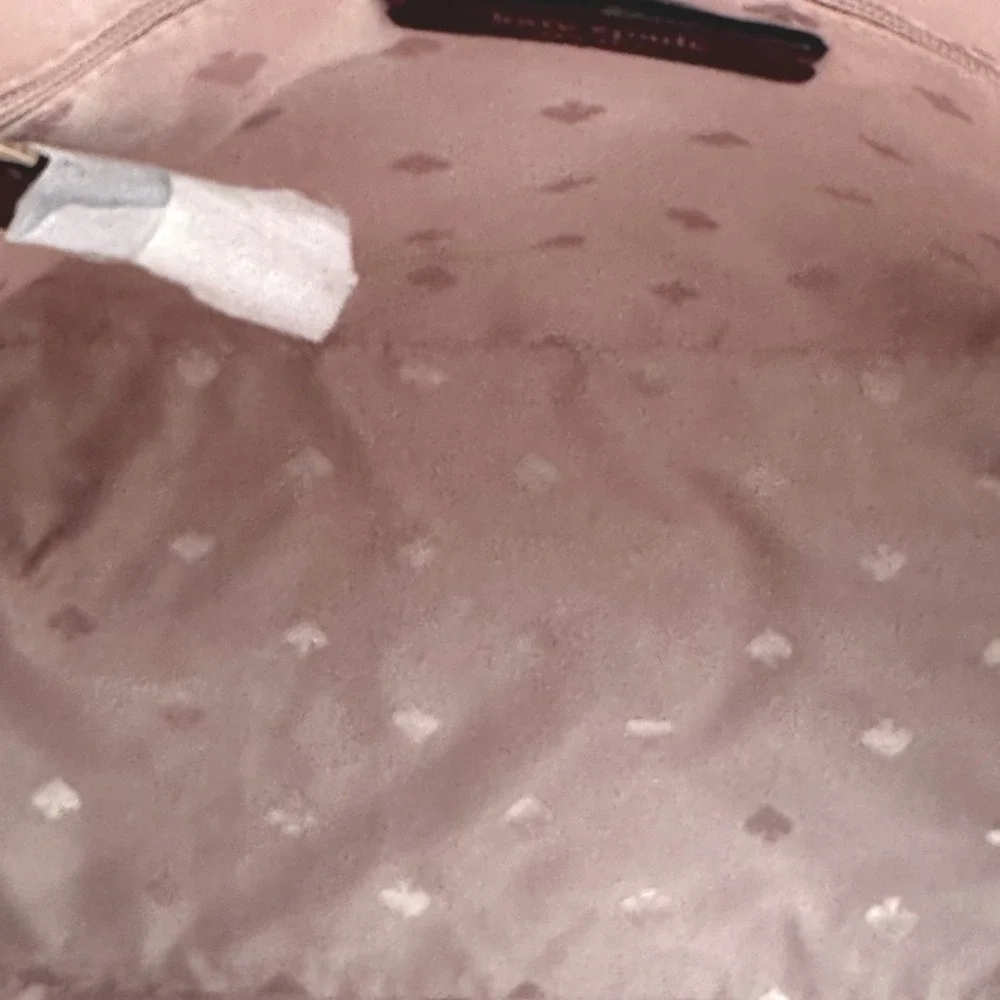 Kate Spade Maise Medium Dome Satchel Pink Wine‎ Colorblock Saffiano Leather